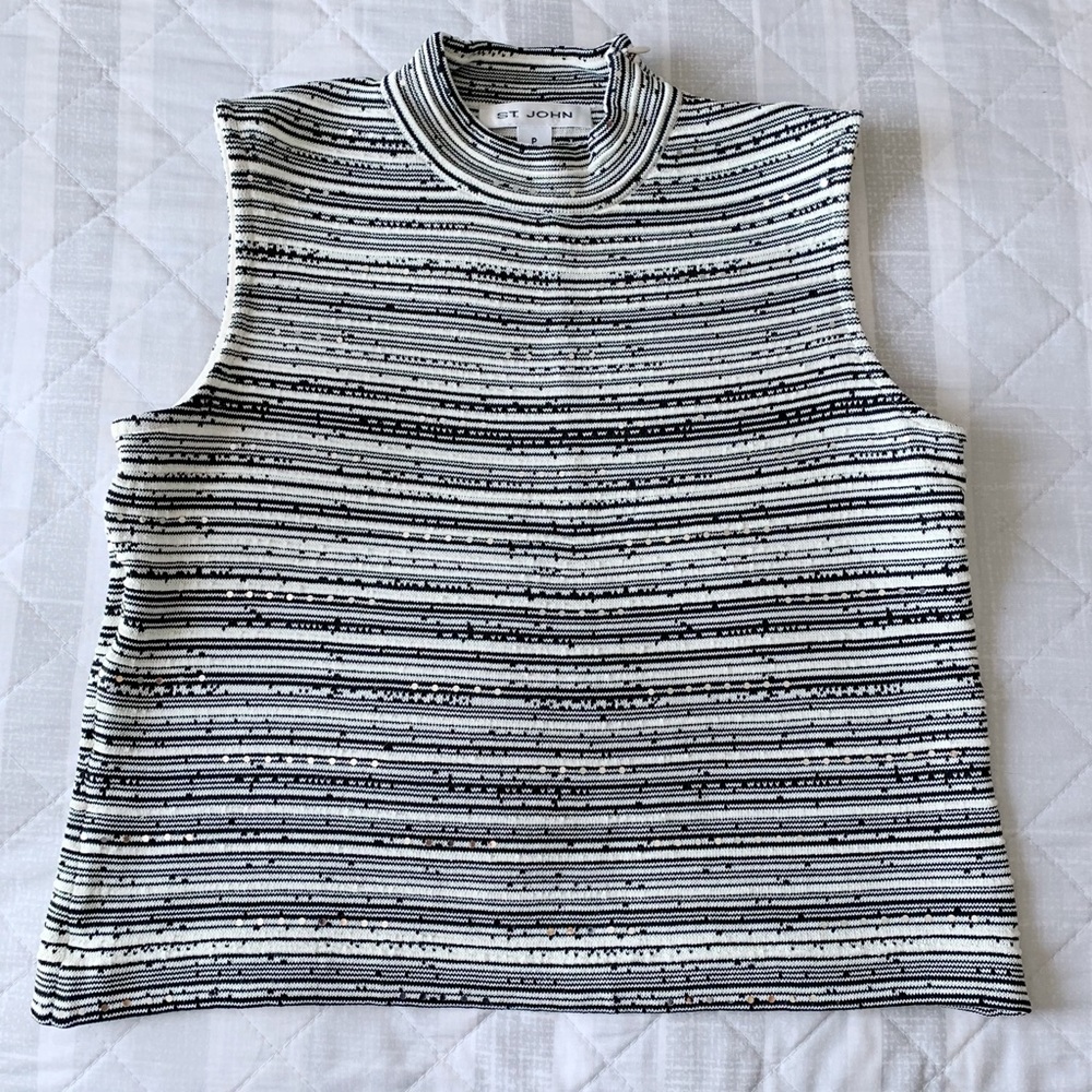 St John mock neck tank